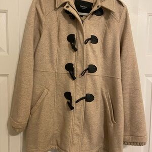 Torrid Camel Colored Fleece Coat